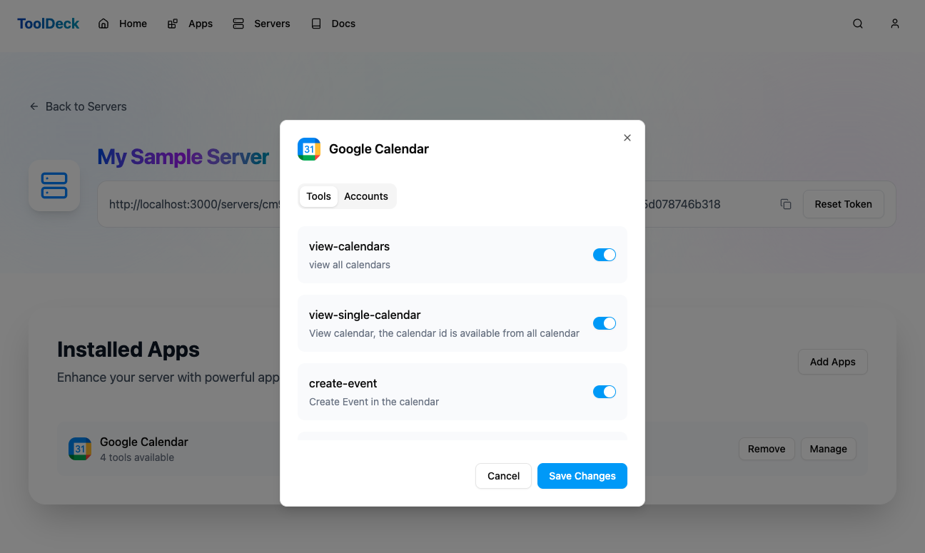 Server App Tools